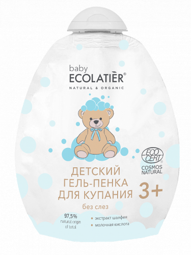 ECL baby/0879/ Детский Гель-пенка для купания 3+ (Ecocert), 250 мл