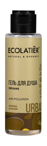 ECLU/8967/ Гель для душа Питание жожоба & папайя, 100мл