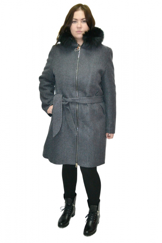 Пальто AOSHA MD528-3, серый