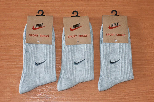 Носки длинные Nike - 3 пары,КОПИИ