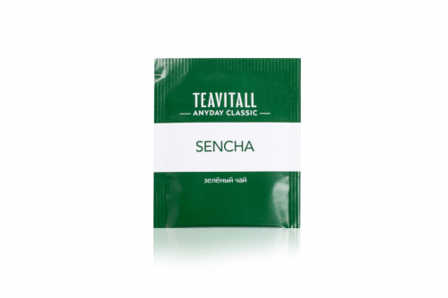 Чай зеленый TEAVITALL CLASSIC «Сенча» / Green tea TEAVITALL CLASSIC «Sencha», 38 фильтр-пакетов