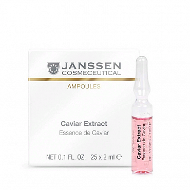 JANSSEN Концентрат ампульный Экстракт икры / Caviar Extract AMPOULES 25*2 мл