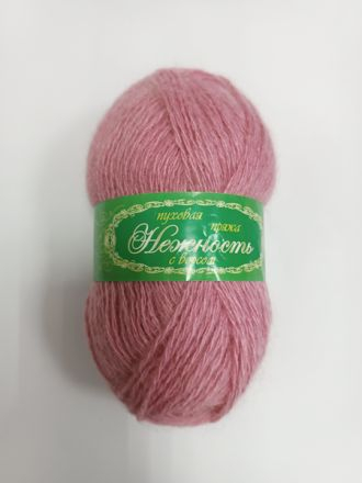 Пряжа Нежность (от 30% козьего пуха) 100 г. 230 м. Пион