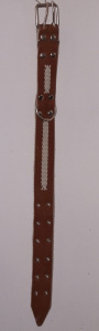 Осипов Ошейник с оплеткой на хроме длина 60 см ширина 4,6 см