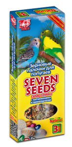 Seven Seeds Палочки для попугаев, с витаминами и минералами