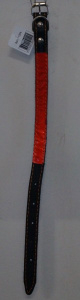 Осипов Ошейник кожаный светоотражающий длина 40 см ширина 1,4 см