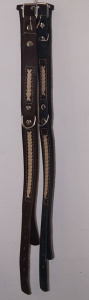 Осипов Ошейник с оплеткой двойной длина 50 см ширина 2,6-3,6 см