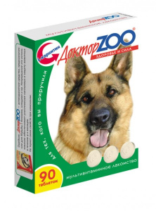 Доктор ZOO витамины для собак 