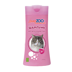 Доктор ZOO Шампунь для длинношерстных кошек, 250 мл