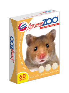 Доктор ZOO Витамины для грызунов, 60 таблеток