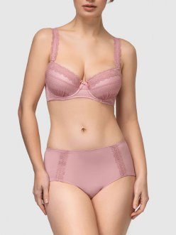  АКЦИЯ 200  Трусы №8042-2 Pleat Amelie р. слип Пыльная роза 