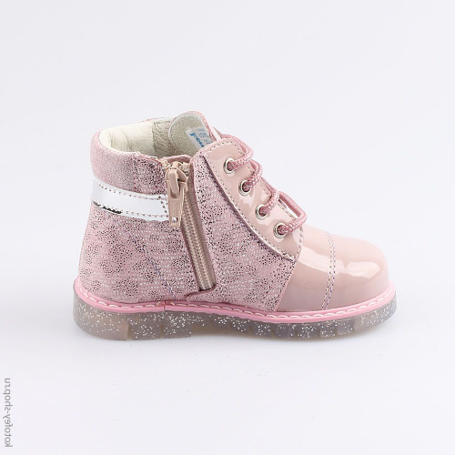 Ботинки розовый