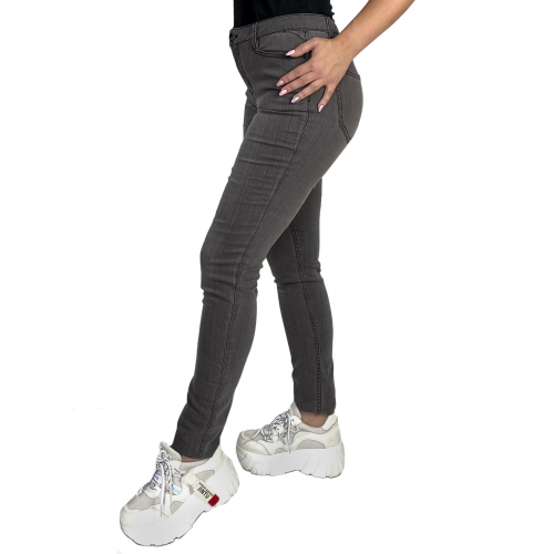 Женские облегающие джинсы Ciano Farmer - Выбирая среднюю посадку и графитовый цвет, вы никогда не прогадаете! №121
