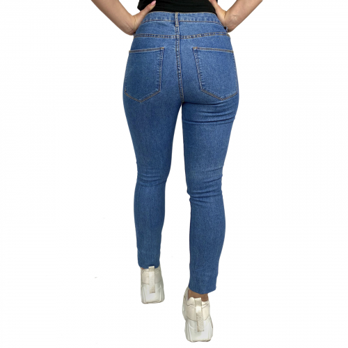 Женские джинсы скинни со стразами – хит дизайнерских коллекций №123