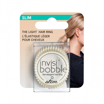 Ст.цена 475руб. Резинка-браслет для волос invisibobble SLIM Stay Gold (с подвесом)
