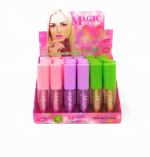 Копии Проявляющий блеск для губ Magic Your Life 24K Lip Gloss 3 шт.