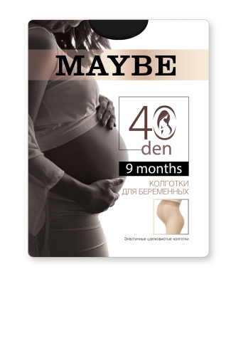 MAYBE, Женские колготки 40 для беременных MAYBE