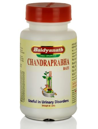 Чандрапрабха Вати, лечение мочеполовой системы, 80 таб, производитель Байдьянатх