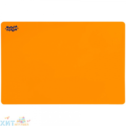 Доска для лепки гибкая А4, пластик, оранжевый Мульти-Пульти ДЛ_40439, ДЛ_40439