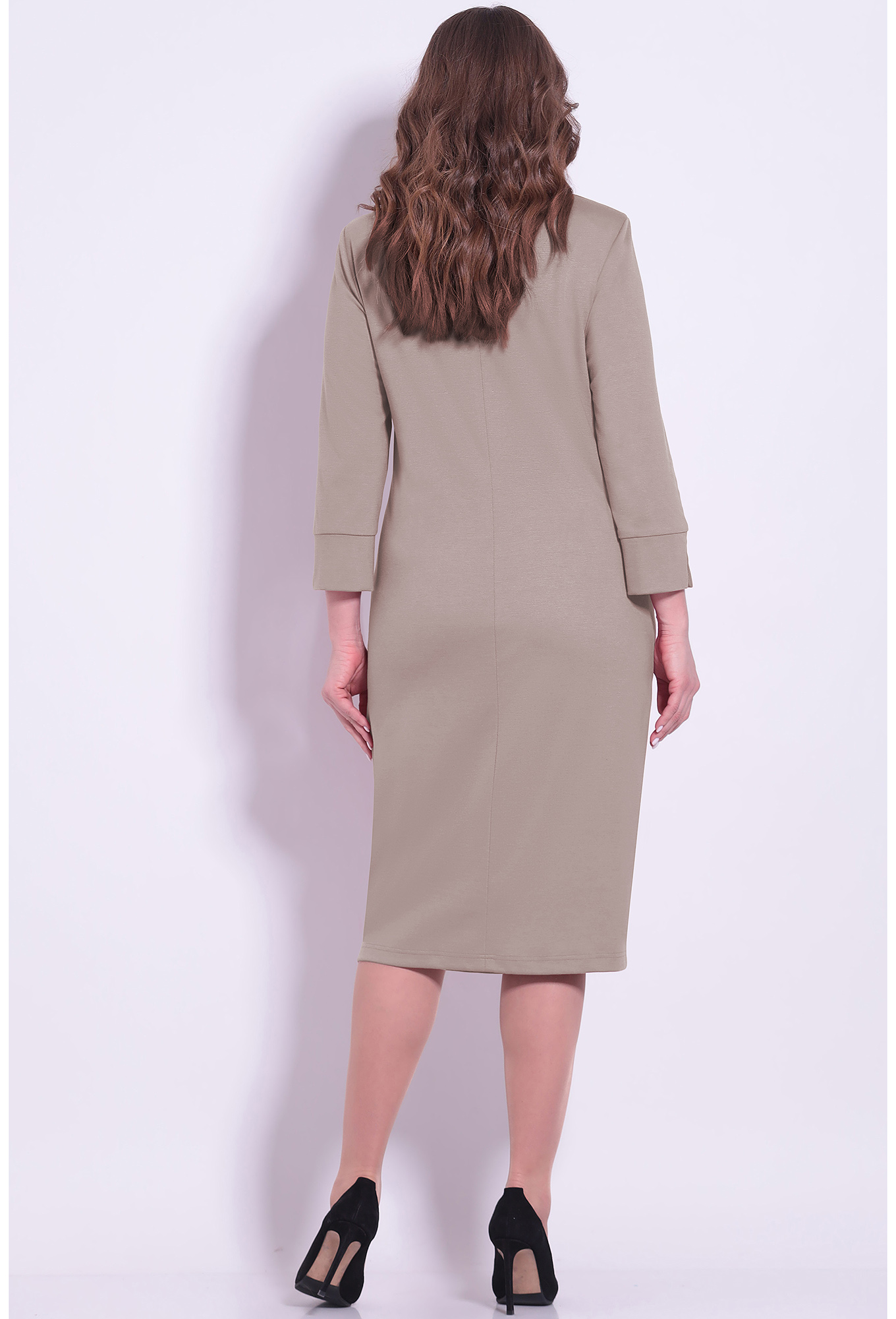 ст. цена1999руб.! Платье Lenata 11165 бежевый