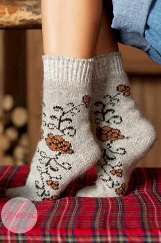 Бабушкины носки, Женские шерстяные носки Бабушкины носки