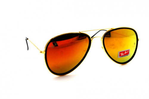 распродажа солнцезащитные очки R 3026-1 золото оранжевый
