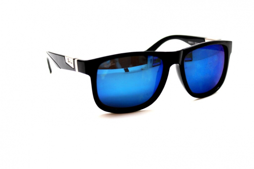 распродажа солнцезащитные очки R 8215-1 черный глянец голубой