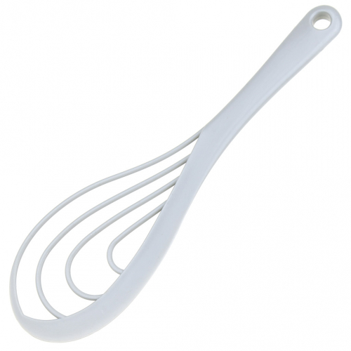 Венчик-лопатка для тефлоновой посуды пластмассовый 