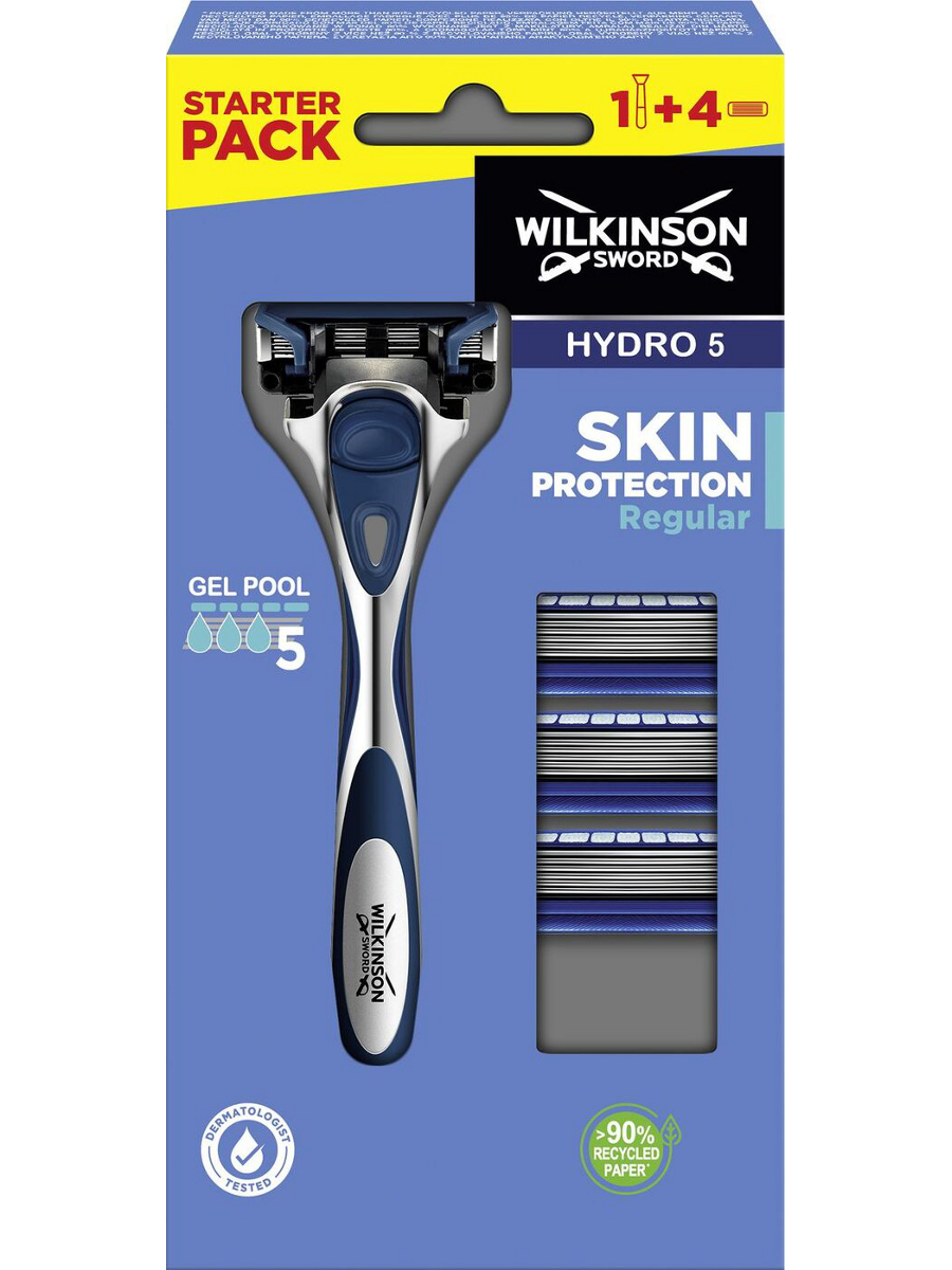 Станок для бритья одноразовый Schick (Wilkinson Sword) EXTRA-3 Sensitive  (4шт.)