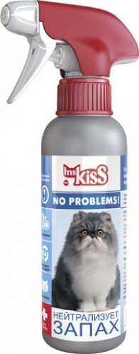 Ms.Kiss Спрей зоогигиенический Нейтрализатор запаха для кошек 200 мл.