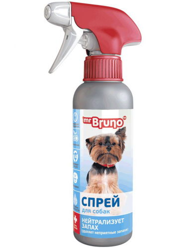 Mr. Bruno Спрей зоогигиенический Нейтрализатор запаха для собак 200 мл.