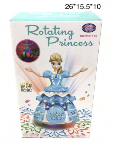 Кукла Принцесса 5D свет (арт. 617-83)