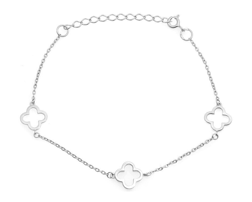 Браслет из серебра без вставки, Ю-40062р