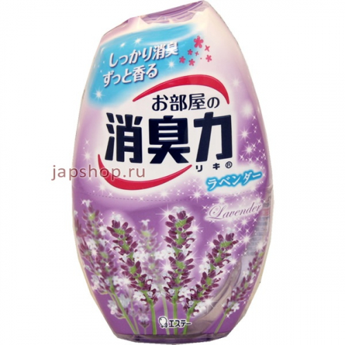 ST Shoushuuriki Жидкий дезодорант - ароматизатор для комнат с ароматом лаванды, 400 мл. (4901070113828)