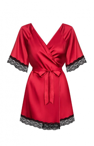 Пеньюар Obsessive SENSUELIA Robe red