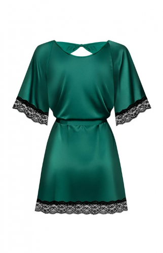 Пеньюар Obsessive SENSUELIA Robe green