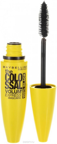 Тушь для ресниц Maybelline The Colossal Volum' Express 100% объем, экстра черная