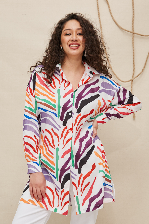 63761 Рубашка-туника. Уцененный товар