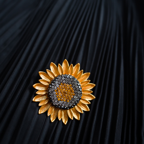 Брошь Girasole