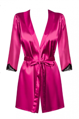 Пеньюар Obsessive Satinia robe Pink