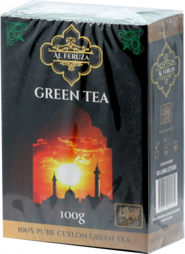 AL FERUZA. Green Tea 100 гр. карт.пачка