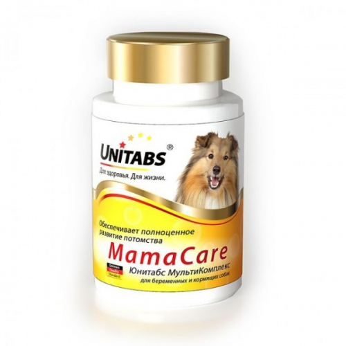 Unitabs MamaCare, для щенных и кормящих собак, 100 таблеток