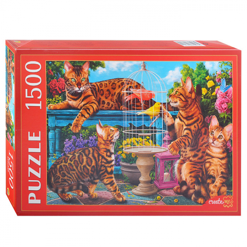 Рыжий кот. Пазлы 1500 эл. арт.0641 