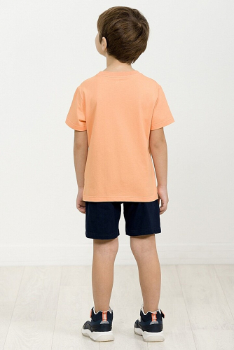 Костюм (футболка +шорты) #750409Оранжевый