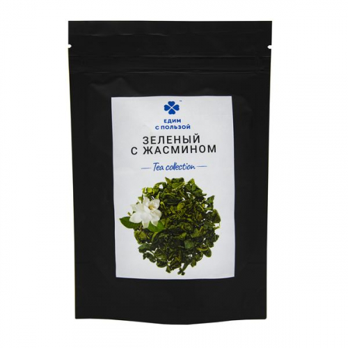 Едим с пользой Чай зеленый с жасмином 50 гр