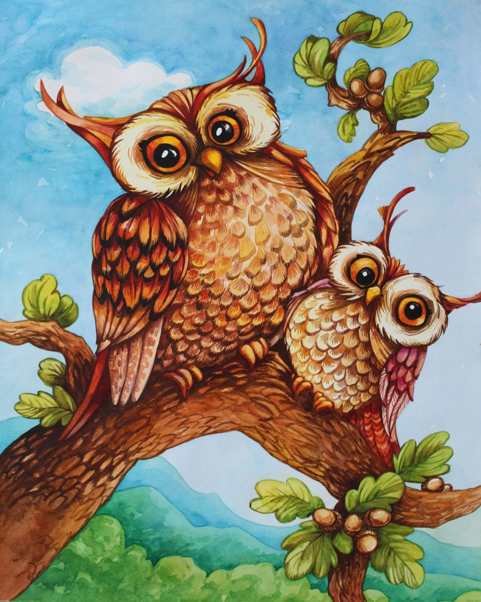 Алмазная мозаика круглыми стразами 40x50