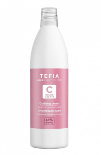 Tefia Color Creats Окисляющий крем с глицерином и альфа-бисабололом 1000 мл