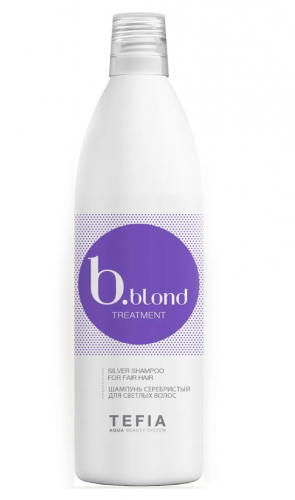 Tefia BBlond Treatment Шампунь для светлых волос серебристый 1000 мл