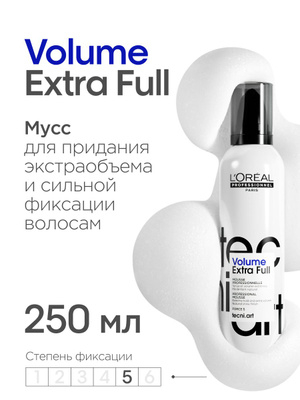 ЛП ТНА19 ФУЛЛ ВОЛЮМ ЭКСТРА 250мл	Мусс для придания  экстра-объёма и супер фиксации тонких волос. УФ фильтр (фикс.5/6)