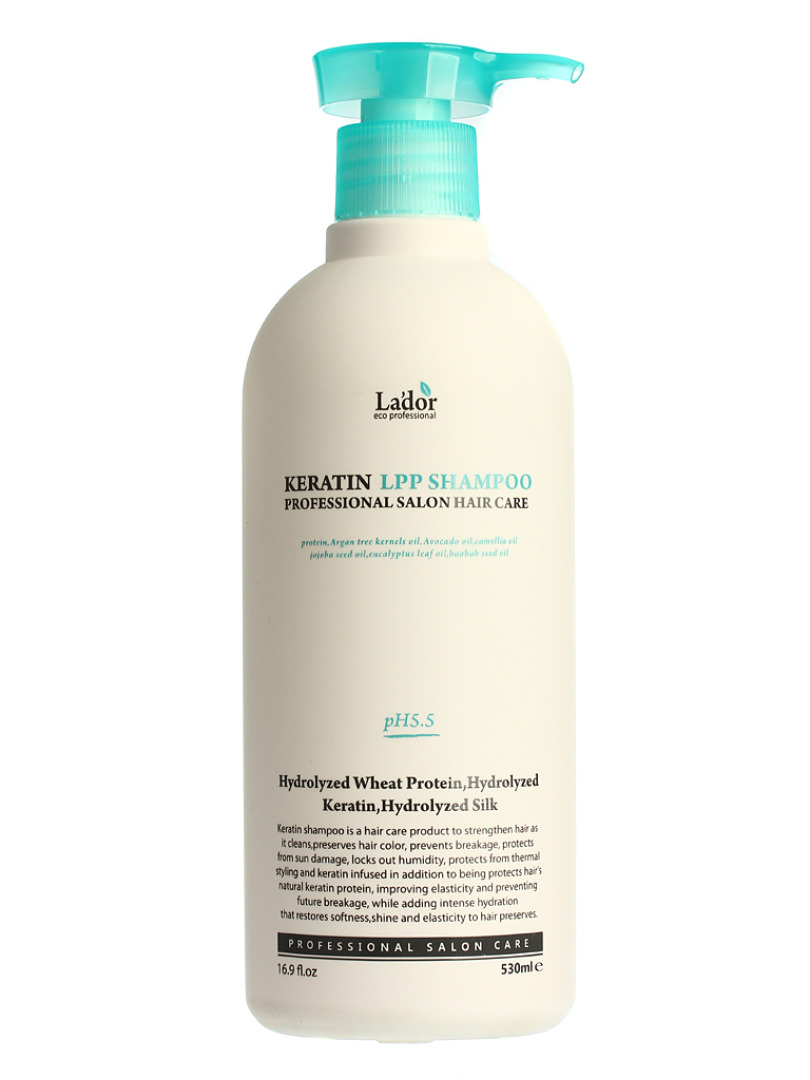 ЛД Keratin Шампунь для волос кератиновый Keratin LPP Shampoo new 530ml